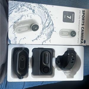 Waterproof Sports Camera - Black